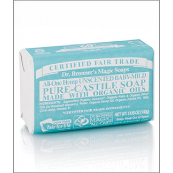 Dr Bronner Organic Baby Mild Soap 140g